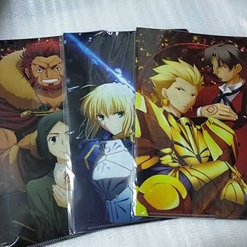 Amazon.co.jp: 9枚セット/ローソン/限定/fate/zero/オリジナルクリア